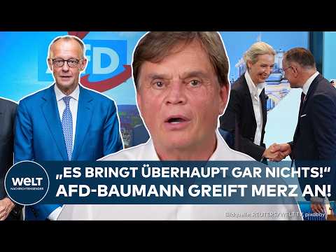 Video Thumbnail: AFD-ATTACKE! "Dieser ganze links-grüne Unsinn!" Baumann zerlegt Steuerpläne der Koalition