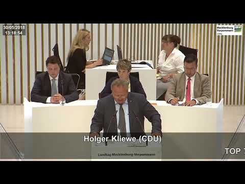 30.05.2018, CDU-Fraktion, Landtag MV, Holger Kliewe, Fischereigesetz