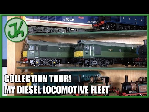 Collection Tour! My Diesel Locomotive Fleet