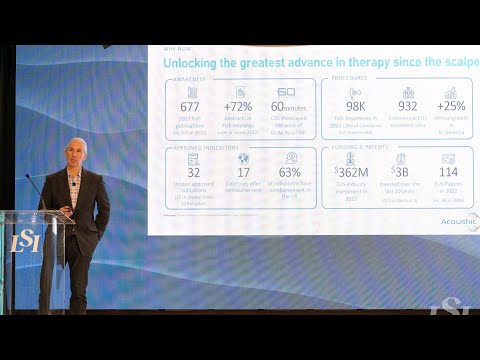 Sean Taffler presents Acoustiic at LSI USA '24