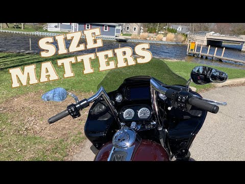 Motorcycle Bar Height -  Size Matters