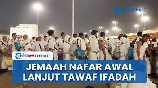 Nafar Awal, Jemaah Haji Begeser dari Mina ke Makkah, Diimbau Tak Paksakan Diri Lakukan Tawaf Ifadah