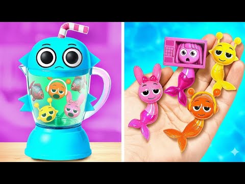 I Made Sprunki Waterpark For Mermaids 🌊 *Summer Miniature DIY Pool*