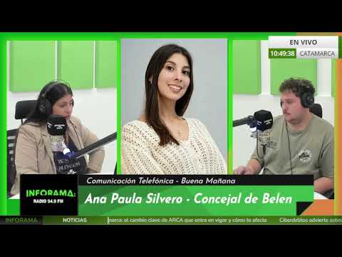 🎥 ANA PAULA SILVERO - CONCEJAL DE BELÉN | CATAMARCA A DIARIO