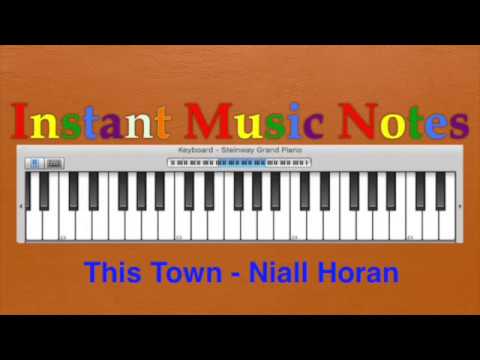 This Town - Niall Horan - Music Notes