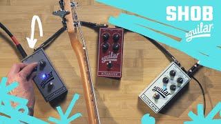 Video thumbnail for Pédales AGUILAR FILTER TWIN + OCTAMIZER + GRAPE PHASER avec SHOB (vidéo de La Boite Noire) by La Boite Noire du Musicien