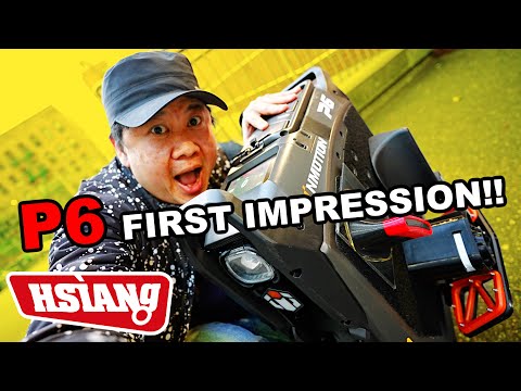 I ride the Crazy 93MPH inMotion P6!