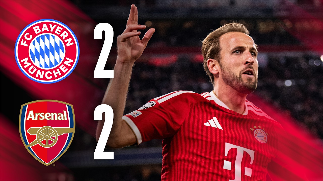 FC Bayern München 2 - 2 Arsenal FC highlights