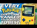 Every Pokémon Game Ranked From WORST To BEST