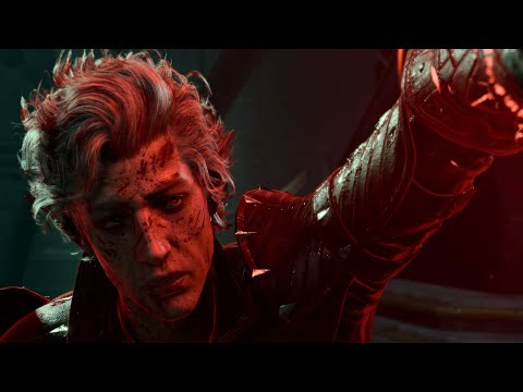 facing cazador with astarion (spawn + ascendant endings of 'the pale elf')