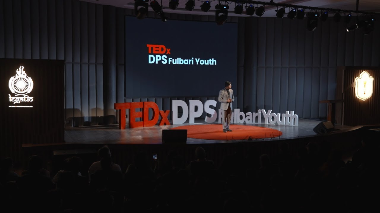 The courage to stay when everything says run | Saptarshi Chatterjee | TEDxDPS Fulbari Youth