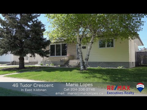 46 Tudor Crescent in East Kildonan with Mario Lopes