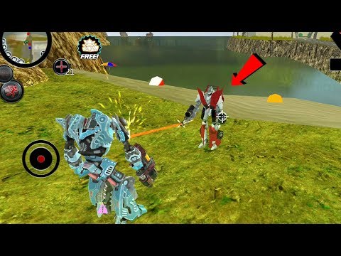 Robot Shark | Power Of BFG (Atom Gun) | Best way to kill Car robot - Android Gameplay FHD