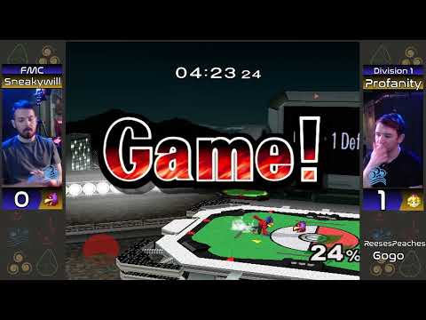 Florida Melee Circuit Season 2 Finals - Sneakywill (Falco) Vs Profanity (Peach) - Division 1