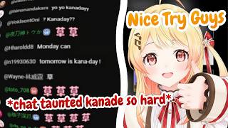 Chat Cant Start a New Week Without Kanade's Taunt, Who Messed up?