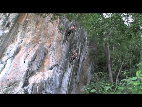 Alberto Raho en Big Macana 8b+