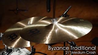 Video thumbnail for Meinl Cymbals B21MC Byzance 21" Traditional Medium Crash by MEINL Cymbals - Official Product Videos