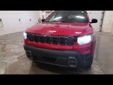 2026 Jeep Cherokee in Red for sale at Indian Head Chrysler Dodge Jeep Ram Ltd. in Indian Head, SK