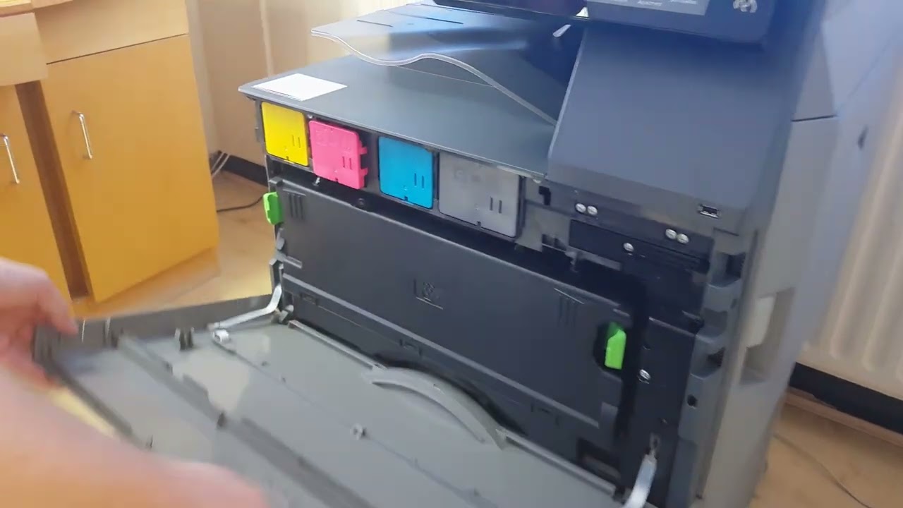 Replacing Toner Sharp BP-50C26, 60C31 And BP-70C31 Range