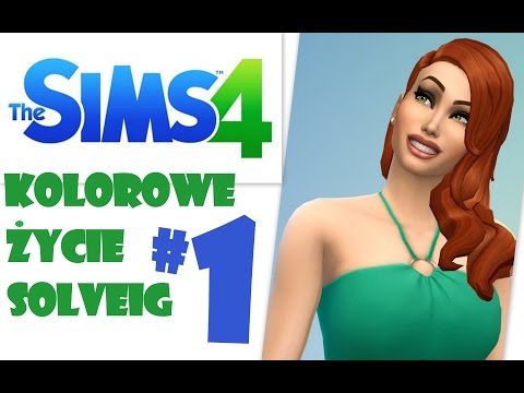 The Sims 4 ,, Kolorowe życie Solveig ,, odc.1 - Poznajmy się