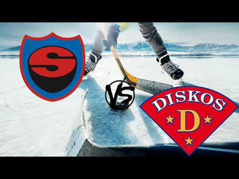 S-kiekko musta - Diskos punainen