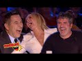 Simon Cowell And Other Judges In HYSTERICS At Hilarious BGT Audition!