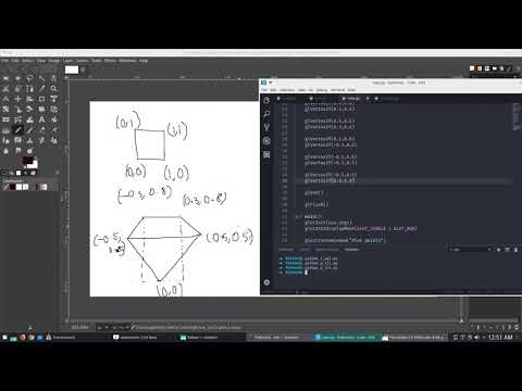 Drawing Primitive shapes using PyOpenGL | PART - 6 | Graphics using Python 3 tutorial series