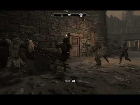 Skyrim - Mogrul takes his best shot