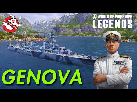 8-INCH SAP at Tier 4 is DUMB! - GENOVA || World of Warships: Legends