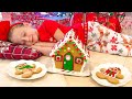 Christmas song for kids about Nastya and Santa Claus