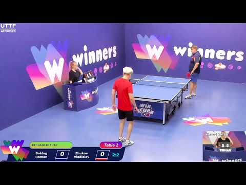 WINners CUP table 2  12.09 Boklag Roman - Zhukov Vladislav  17:30