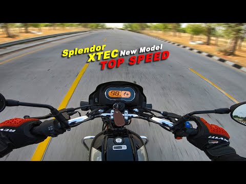 New Model 2022 Splendor Xtec : TOP SPEED || कमाल कर दिया