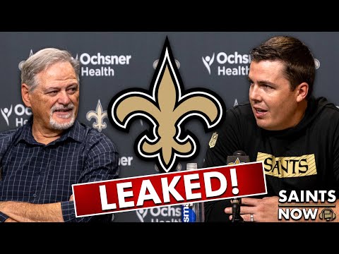 LEAKED: Saints Offseason Plans From Kellen Moore & Mickey Loomis