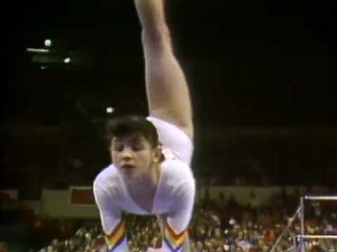 🥈 Laura Cutina 🇷🇴 BB 9.650 1984 American Cup Finals