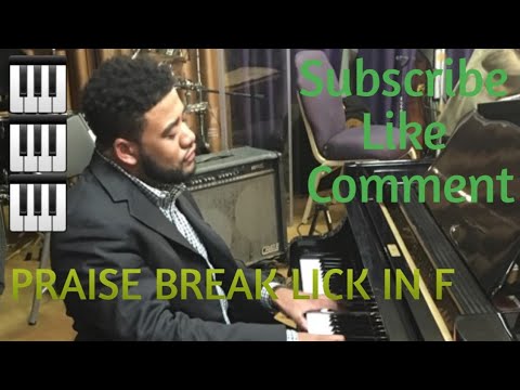 Glenn Gibson Praise Break Piano Tutorial 🔥🔥