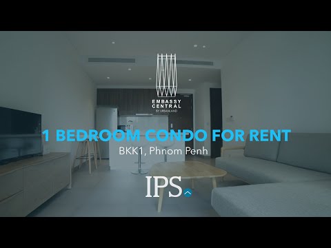 1 Bedroom Condo For Rent - Embassy Central, BKK1, Phnom Penh thumbnail