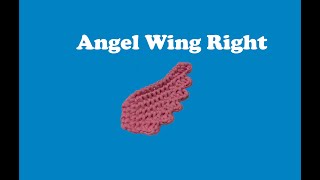 Crochet Beginner Tutorial Amigurumi Angel Wings Right Side