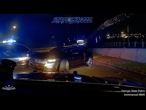 Perp In Stolen Ford Mustang Doesn't Stand A Chance Against GSP's Criminal Suppression Unit