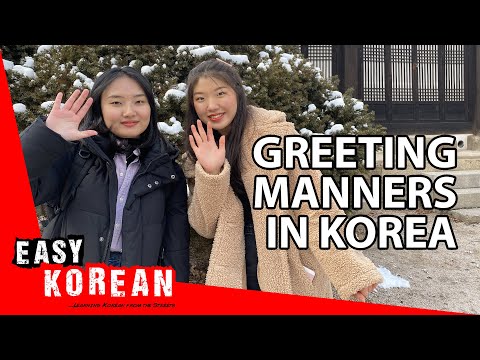 韓国人の友達との正しい挨拶の仕方｜超簡単韓国語19 (How to properly say HI to your Korean friends | Super Easy Korean 19)