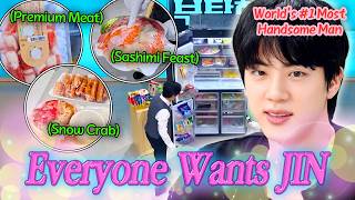 Download lagu BTS JIN, Pria yang Diinginkan Semua Orang untuk Dinikahi 💍 Ungkapan di Kulkas 💗 mp3