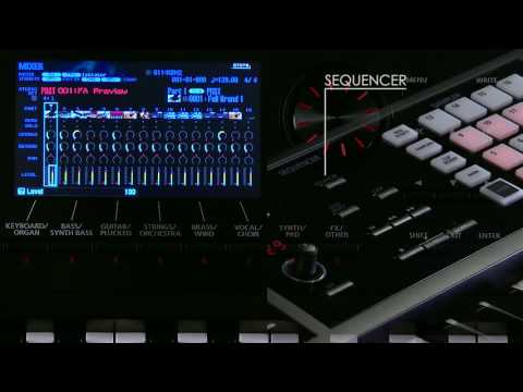 Roland FA-06/FA-07/FA-08 walk-through 6: Fast workflow and intuitive user interface