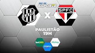 PONTE PRETA X SÃO PAULO - AO VIVO | CAMPEONATO PAULISTA – 15/02/2026