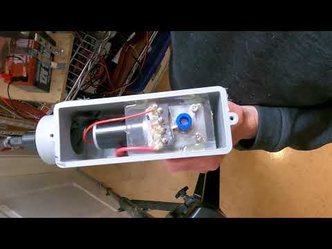 Limit stops on 12 Volt DC motor