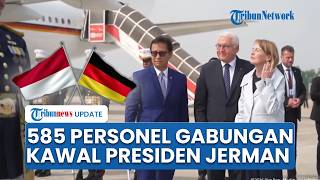 585 Personel Gabungan Dikerahkan untuk Kawal Lawatan Presiden Jerman di Jakarta, Rute Ketat Dijaga