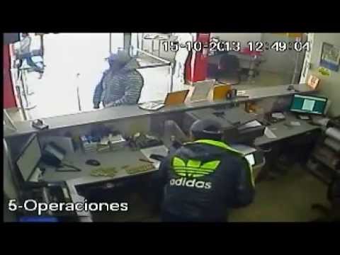 ASALTO CAJA TRIJILLO - CASMA CAMARA 5 ZONA DE CAJA