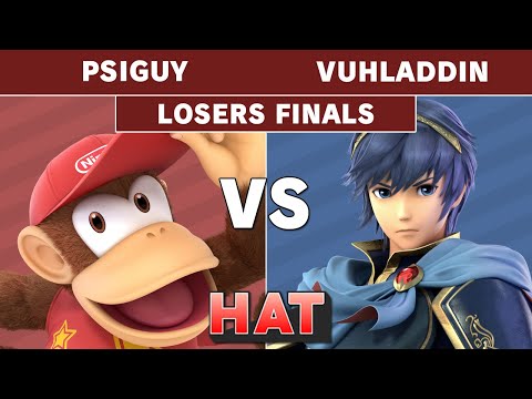 HAT 102 - Vuhladdin (Marth) Vs. W8 | PSIguy (Diddy Kong) Losers Finals - Smash Ultimate