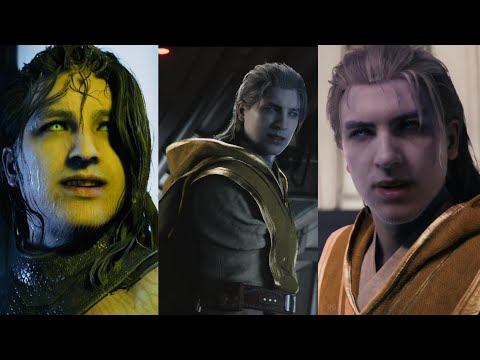 All Dagan Gera Boss Fights - Star Wars Jedi Survivor
