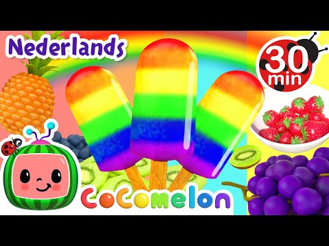 Het kleurenlied | CoComelon Nederlands - Kinderliedjes