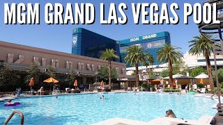 MGM Grand Las Vegas POOL TOUR & Walkthrough Including Lazy River 2021 👙