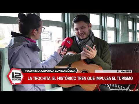EL MAITÉN | LAUTARO ROJAS, CANTOR SALTEÑO RECORRE LA COMARCA CON SU MÚSICA